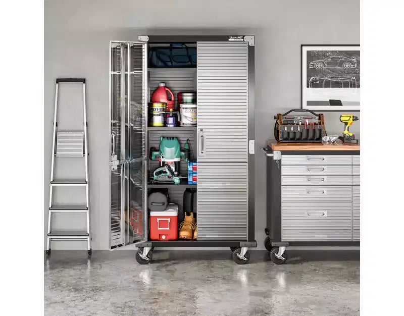 Armadio contenitore mobile, 91 x 46 x 183 cm