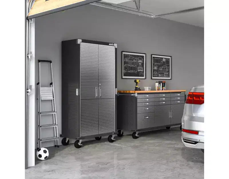 Armadio contenitore mobile, 91 x 46 x 183 cm