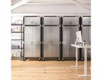 Armadio contenitore mobile, 91 x 46 x 183 cm