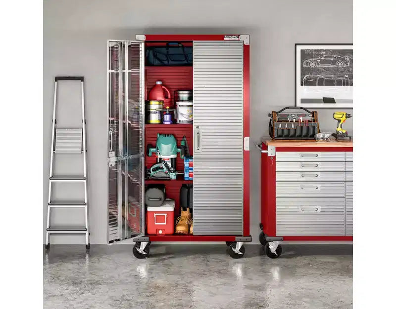 Armadio contenitore mobile, 91 x 46 x 183 cm