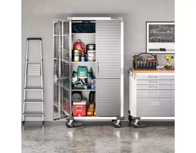 Armadio contenitore mobile, 91 x 46 x 183 cm