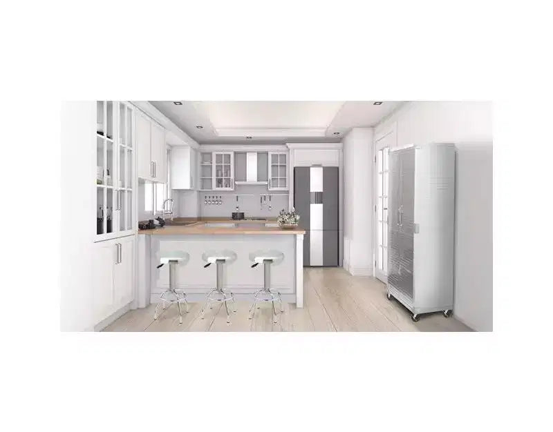 Armadio contenitore mobile, 91 x 46 x 183 cm