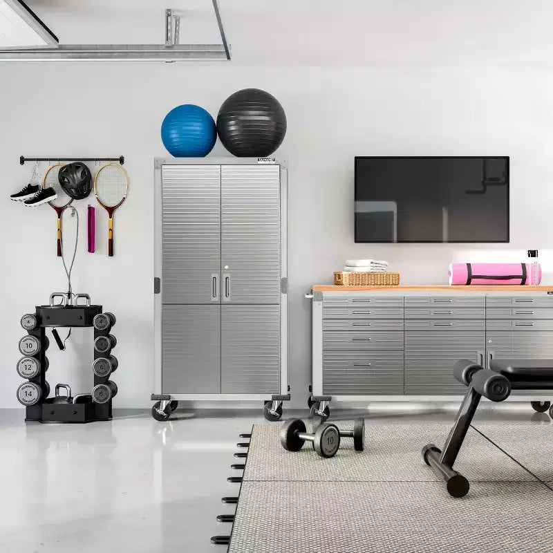 Armadio contenitore mobile, 91 x 46 x 183 cm