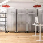 Armadio contenitore mobile, 91 x 46 x 183 cm