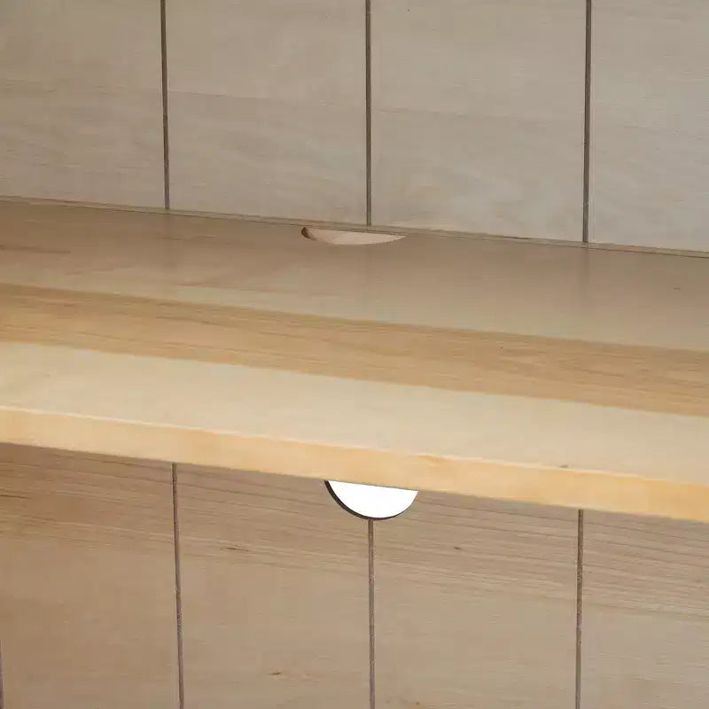 Credenza con buffet a 4 ante con grande capacità di stoccaggio, ante in vetro e ripiani regolabili per sala da pranzo e soggiorno, Espresso