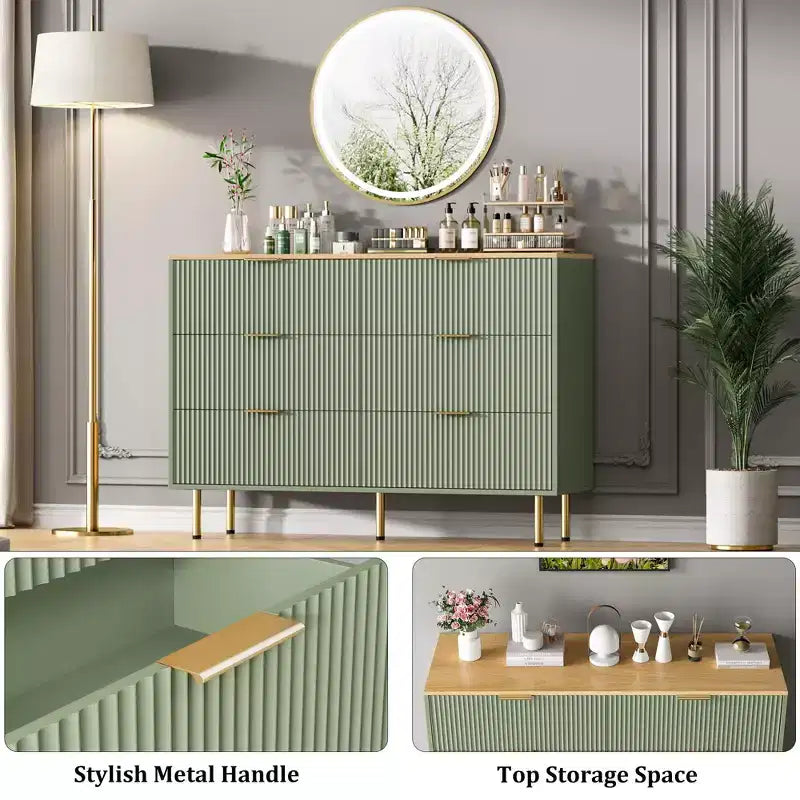 Comodino a 6 cassetti per camera da letto, cassettiera in legno, cassettiere moderne, per soggiorno, armadio, corridoio, ingresso