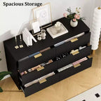 Comodino a 6 cassetti per camera da letto, cassettiera in legno, cassettiere moderne, per soggiorno, armadio, corridoio, ingresso