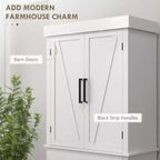 Mobile Alto da Cucina da 183 cm, Dispensa da Cucina con Ante a Stalla, Cassetto, Scaffale a 5 Livelli e Ripiani Regolabili