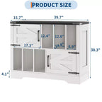 Mobile contenitore in legno stile rustico, mobile moderno per dischi in vinile, mobile porta giradischi stile metà secolo, credenza da 99 cm