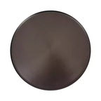 Tavolino portabevande in metallo e marmo, 10x10x24, peltro e nero