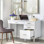 Scrivania Mid Century Modern con cassetti