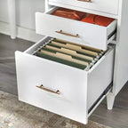 Scrivania Mid Century Modern con cassetti