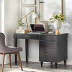 Scrivania Mid Century Modern con cassetti
