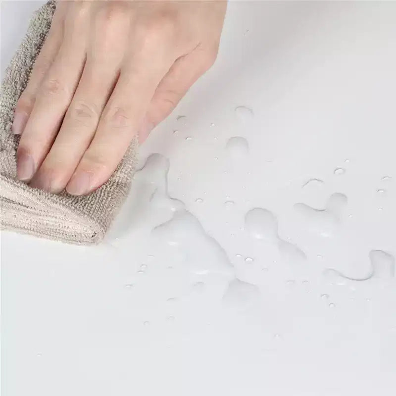 Mobiletto da Bagno Indipendente, Armadietto da Cucina a Doppia Anta con Ripiani Regolabili